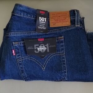 Woman's Levi's 501 Blue Jean Short 16W